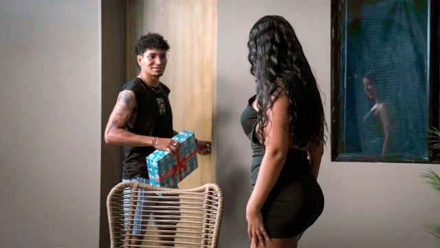 My stepson's best friend knows how to give good gifts hard sex - thiago lopez & lina henao