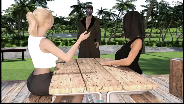 Project hot wife - playing with jenny's boobs outdoor