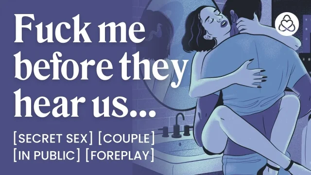 ASMR Audio Porn Secret Public Sex with Your Boyfriend in the Bathroom – Foreplay