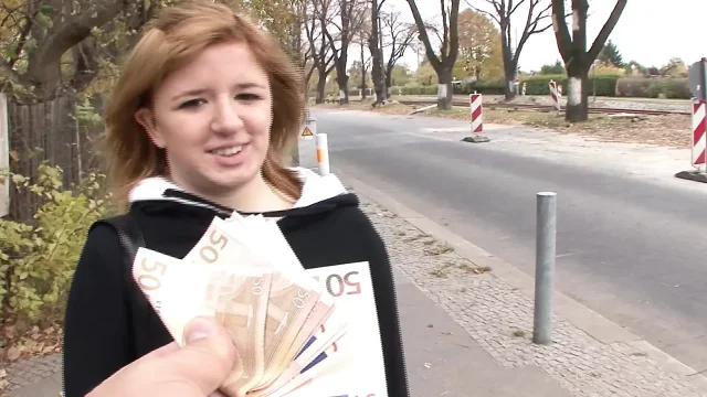Amateur German slut rides dick in front of the camera