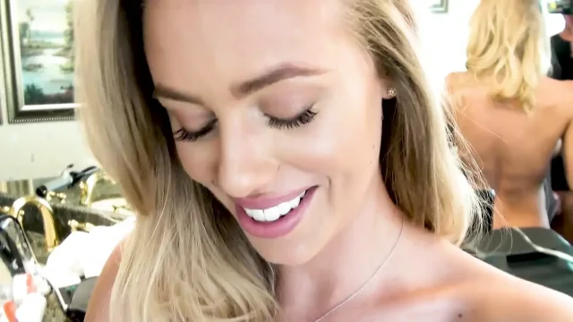 Cute blonde teen model amateur sextape