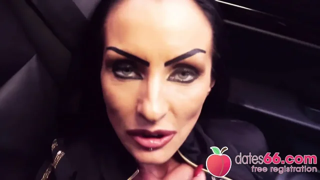 Risky Public Sex Hot Brunette Milf