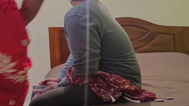 Horny Housewife Brings Guy and Has Sex on Her Bed When Husband Is at Work