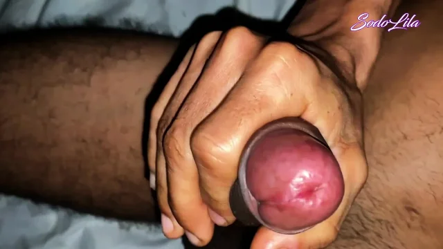 Home alone watch my cock get so wet until the cumshot