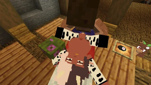 Minecraft Sexcraft The Jenny Mod - Seeing what Cassie has to offer with her massive tits