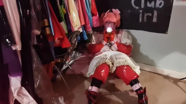 PVC Suit Magical Girl Madoka Layered and Bound
