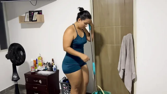 Maid Asks for a Raise and Has to Clean My Milk - POV