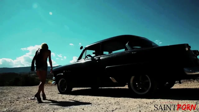Monique Alexander Gets a Pussy Pounding in a Vintage Muscle Car