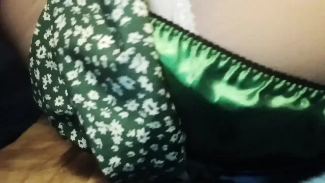 How about Green panties and something more