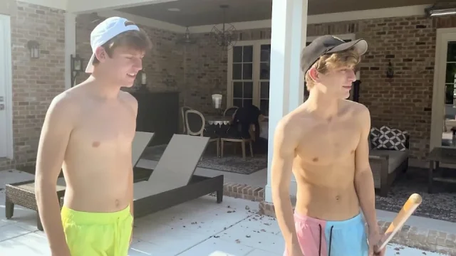Fit Step Brothers Jesse Bolton Jack Bailey Jerk Off Their Dicks On Each Other Balls BrotherCrush