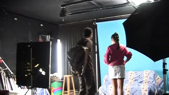 Milf in a photo shoot gets fucked like a bitch