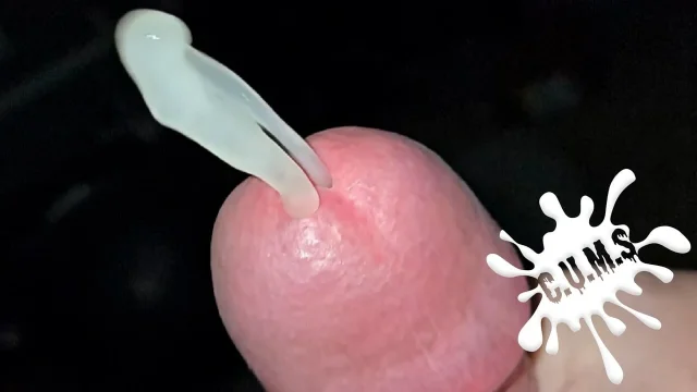 CUMS - Close Up and Motion Slowed - Solo Cumshot 35
