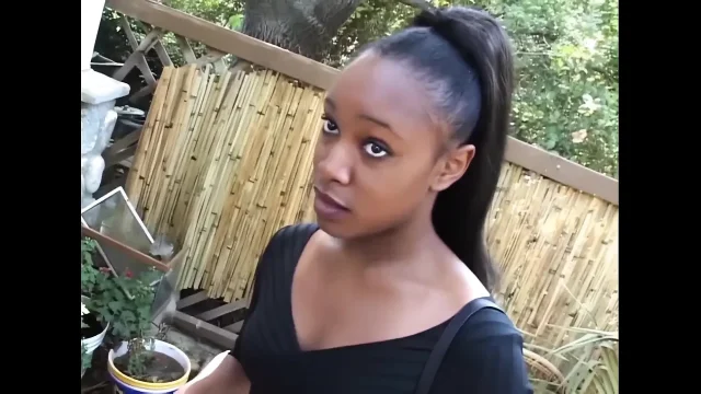Black Slut Screams on Black Monster Cock