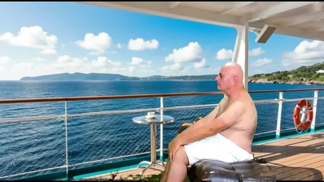 SEX BOAT RIDE ON THE SEA WITH ADAMANDEVE AND LUPO