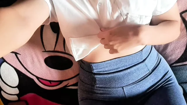 Curious Anal Test for the First Time and Screams with Pleasure