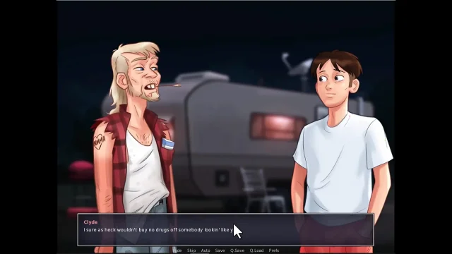 Summertime Saga I fucked old Roz and we got everything for Roxy stepmom