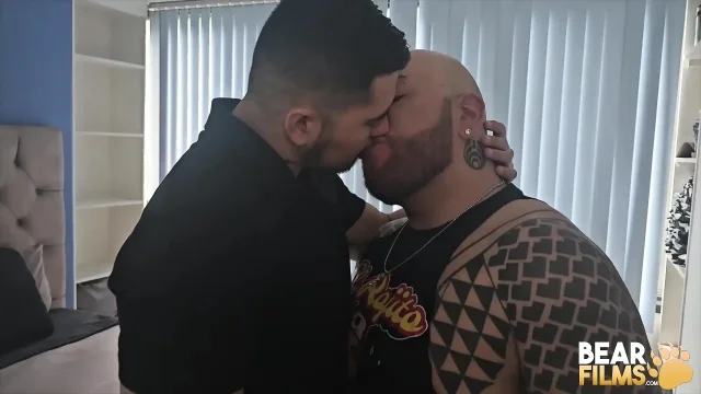 Bearfilms Tattooed the Active Male Fucks Cowboy Mario Horny Hole
