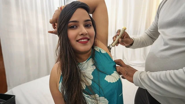 Stepsister armpit- 18 desi stepsister fucked hard by stepbrosaloon guy when she