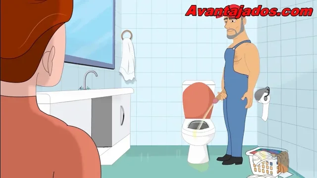 The Plumber Who Eats Gay Ass