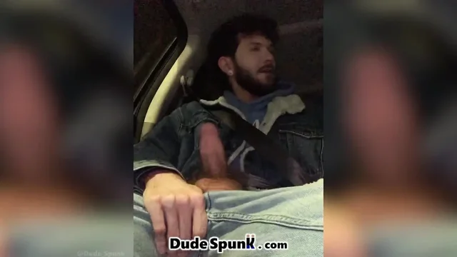 I Asked the Uber Driver to Let Me Jack off My Cock in His Car & He Gave Me a