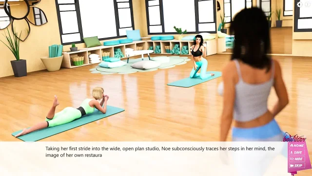 Noemi's Toscana rebirth girls going on yoga class ep 13