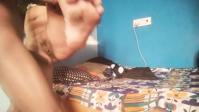 Indian stepsister was slep alone in her room Then her stepbrother found her