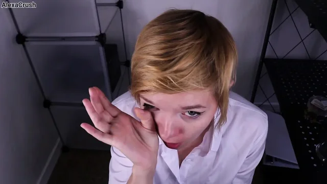 Caught in the Stockroom POV Blowjob