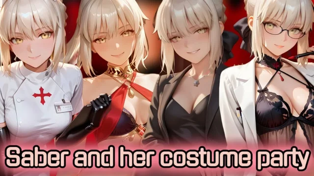 Survive Saber's sexy outfits changing party Breathplay JOI