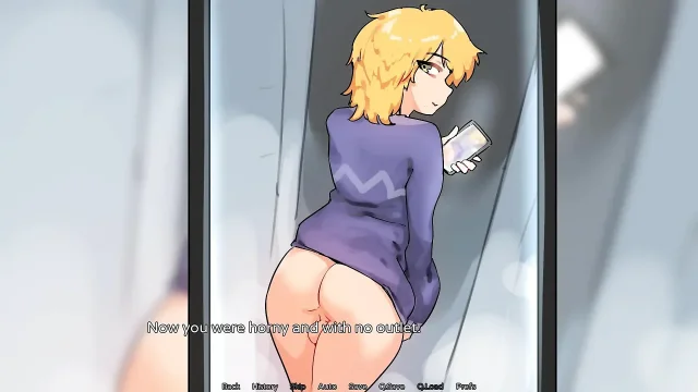 Hazelnut Latte Blonde Trans Got Caught Doing Inappropriate Things at Work by Her Boss Ep 9
