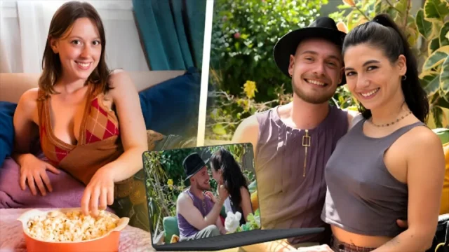 Ersties - Matchmaking 4 - Bee Sets Her Boyfriend Up On Blind Date With Stunning