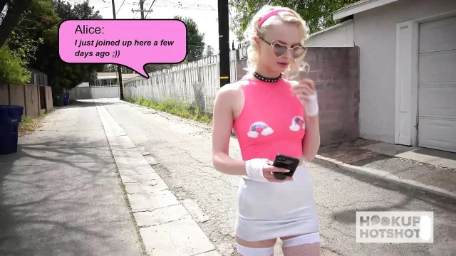 Beautiful Blonde Alice Pink Wants More Of Bryan Gozzling's Rough Anal