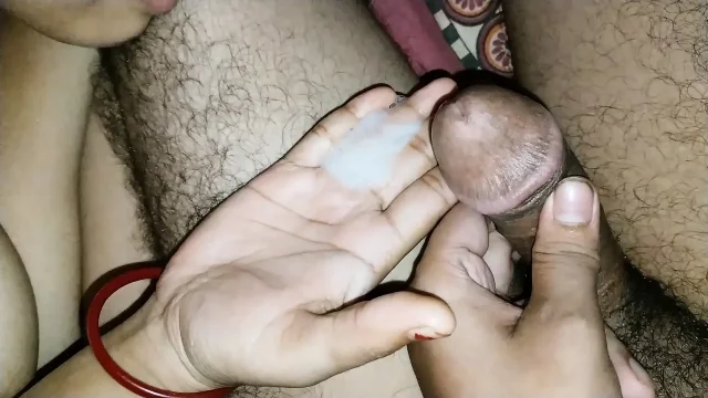 My husband's friend's dick is very small but his cum is very tasty