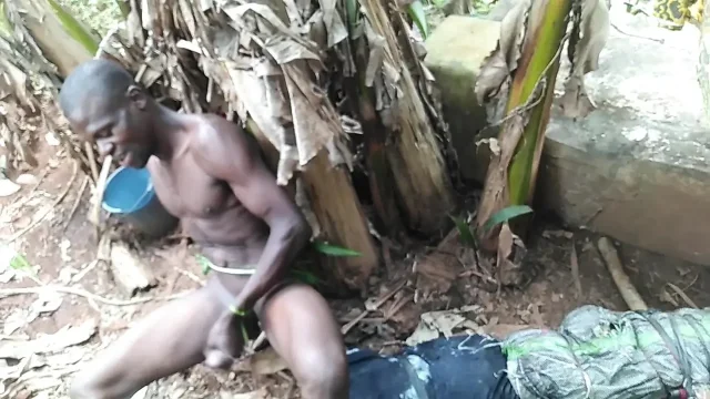 Only in the forest that I cum fast