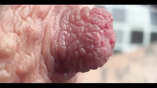 Extremely Close up of My Hard Nipples