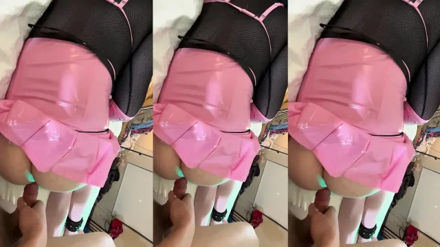 Trans Woman in Chastity Fucked Hard - Compilation 5
