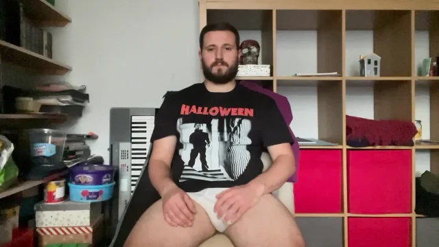 Afternoon Wank and Ejaculation