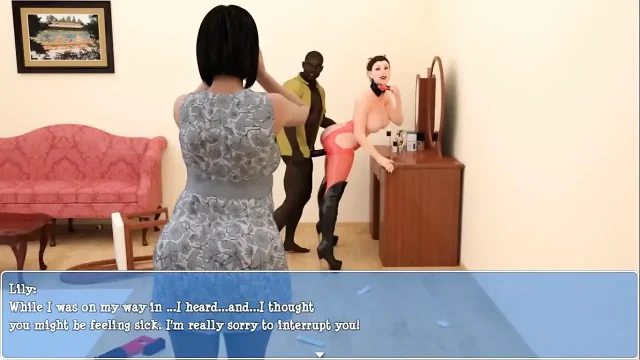 Lily of the valley a Jamaican guy with a huge cock is pounding a mature lady hard ep 20
