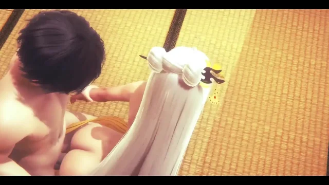 Genshin Impact Hentai - Ningguang Hard Sex in the Jade Chamber handjob Blowjob