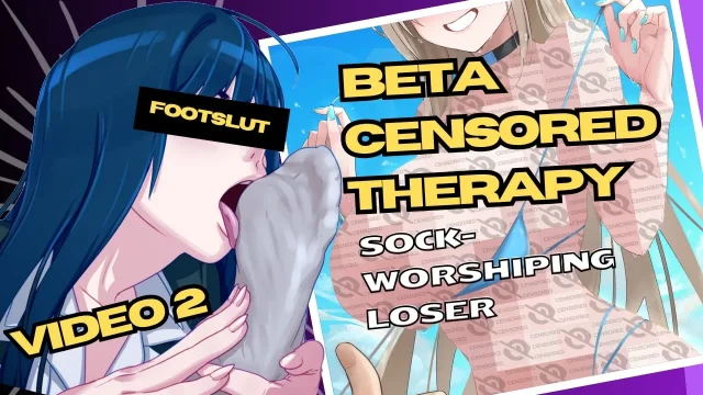 Beta Censored Therapy Episode 2 - Ultimate Sock Worship