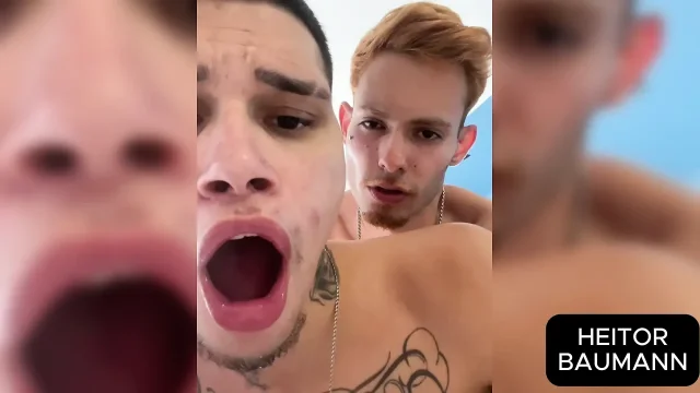 This bastard likes a tongue in the ass