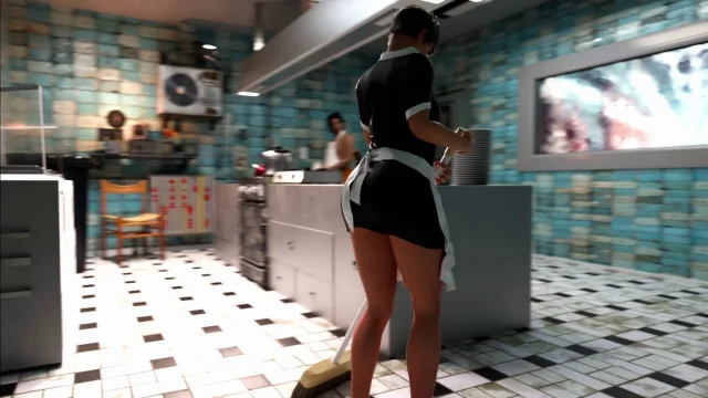 Exposing My Femboy Bubble Butt to Chef Michael in Prison Kitchen Prison of Sissy Gameplay