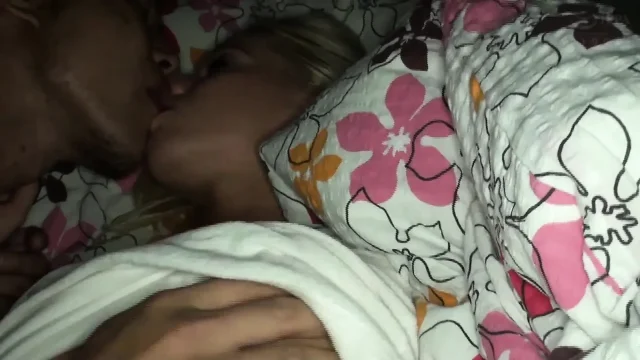 Beautiful Blonde Shaved Pussy Fucked In The Dark Dirty Creampie Finish