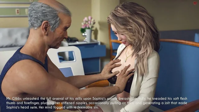 A Wife and Stepmother - Awam - Sophia Allowed Mr Gibbs to Grab Her Boobs