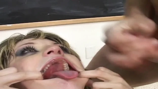 Hot Throats Scene-1horny Busty Blonde Tyla Wynn Sucking Two Cocks Deep at the Same Time