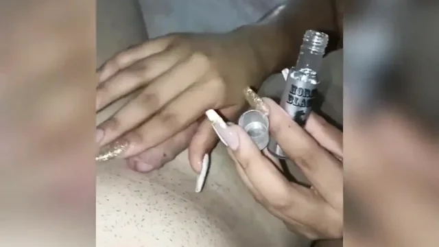 22 year old brunette big saggy tits from New York United States fucking her