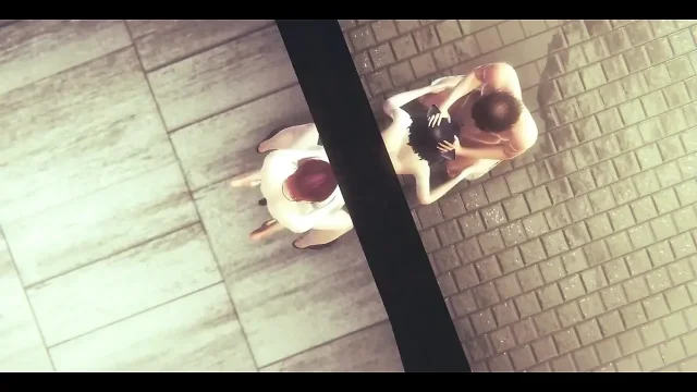 Hentai Uncensored 3D - Kitty Handjob 69 and Threesome - Japanese Asian Manga