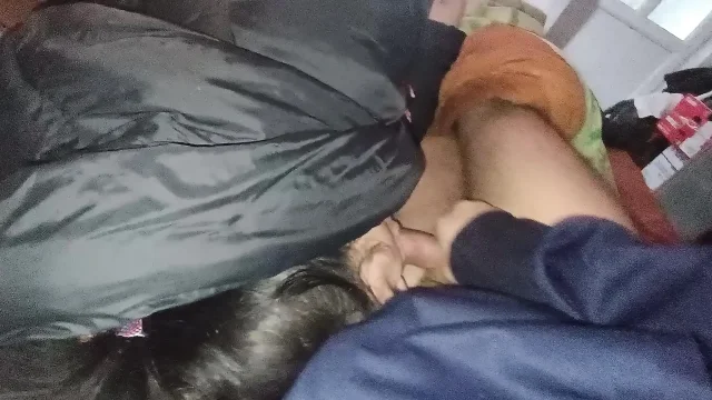 I'm sick in bed and my boyfriend fucks me in the mouth to give me his cum to get better