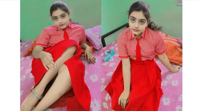 Beautiful Desi School girl tight pussy fuck in OYO hotel MMS Desi Village School