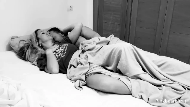 Midnight MILF Trying to Stay Quiet Dont Wake the Roommate