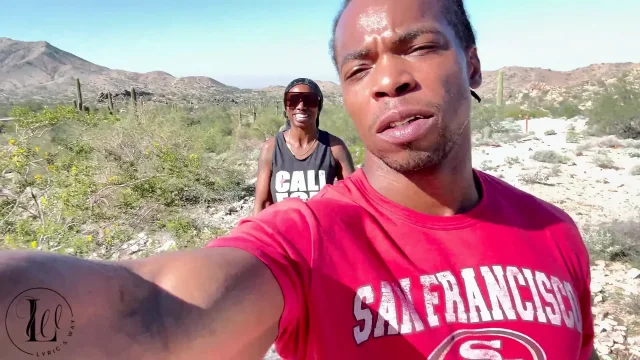 Ebony Couple Hiking Fresh Air and Pornstars